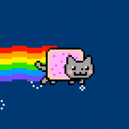 The original Dancing Baby NFT with Nyan Cat (Christ Torres), YONK, Serwah Attafuah, Yuuki Morita, KidEight, Kreationsminister & Michael Girard by HFA-Studio 